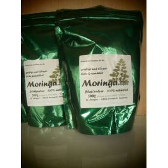 Moringa Blattpulver 250g (1kg / EUR 27,60€)